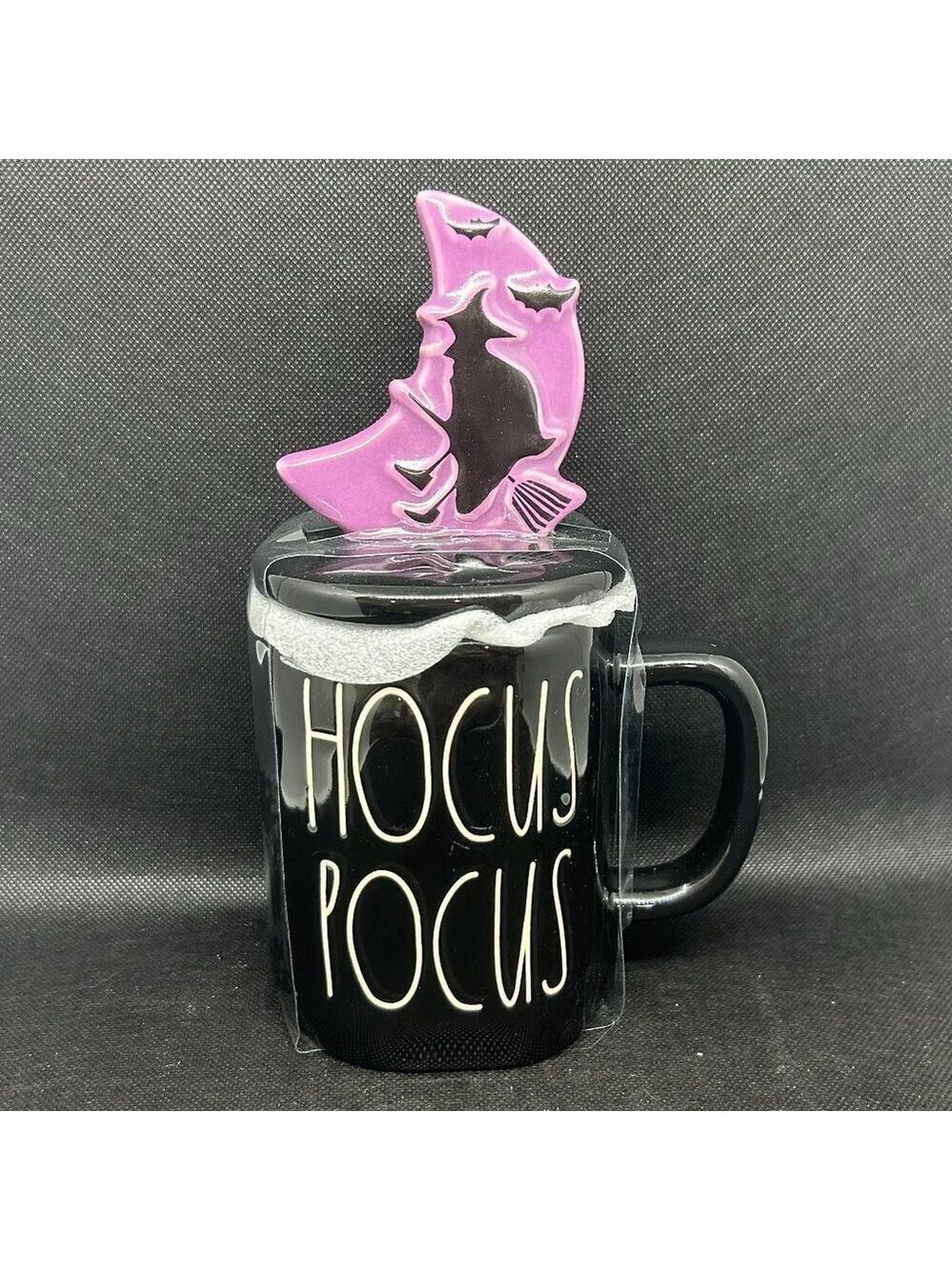 Brand New!  Rae Dunn “Hocus Pocus" topper mug